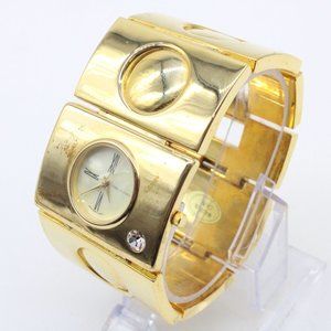 DEJUNO Watch Women's Quartz Casual Luxury Gold Tone Stainless Steel Bracelet